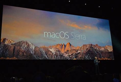 macos最新系统版本是什么（苹果发布macOSSierra系统看看你的Mac能不能更新）