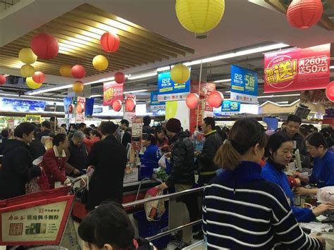 双十二线下狂欢 杭城超市被挤爆 商场都是人人人-中国网