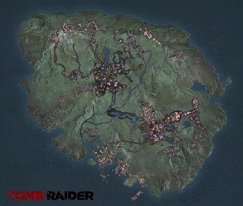 《古墓丽影9》游戏完整大地图|平面|其他平面|Curli - 原创作品 - 站酷 (ZCOOL)
