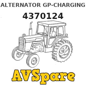ALTERNATOR GP-CHARGING 4370124 - Caterpillar | AVSpare.com