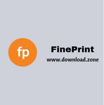 FinePrint: как пользоваться программой