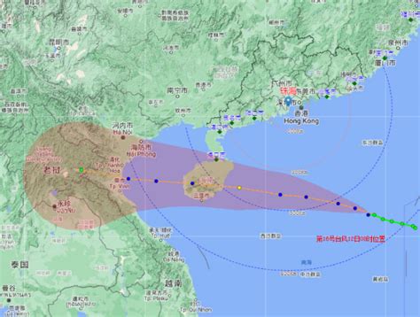 2020年16号台风浪卡影响珠海天气预报：狂风暴雨在路上-闽南网