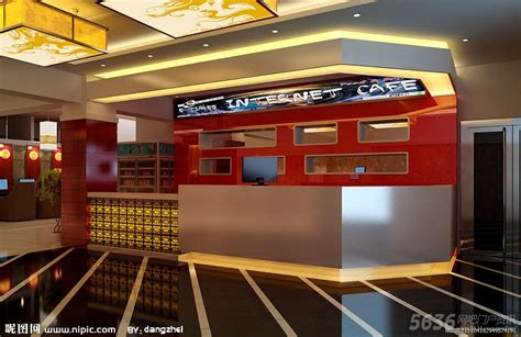 豪华实用的网吧吧台设计图展示 - 5636网吧资讯