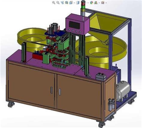 【1711】全自动打螺母机3D模型下载_三维模型_SolidWorks模型 - 制造云 | 产品模型