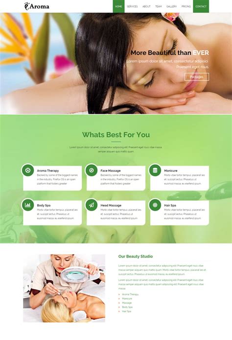 绿色整形美容医院HTML5模板是一款绿色清爽风格健康类网站模板下载。_金屋文档