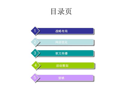 分类信息图表PPT模板素材免费下载_红动网