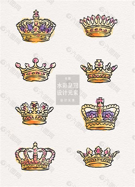 皇冠女生头像手绘温柔