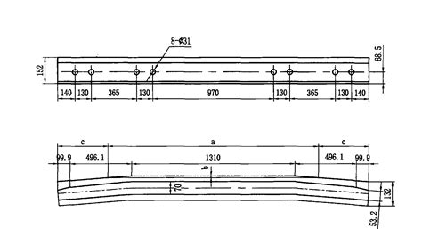 混凝土枕60Kg/m钢轨9号单开道岔（图号专线（02）4204-Ⅰ）-阿里巴巴