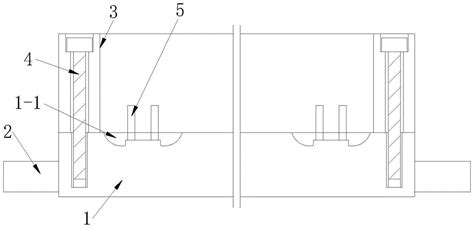 CRTSⅢ型板式无砟轨道底座限位凹槽侧壁防塌陷模具的制作方法