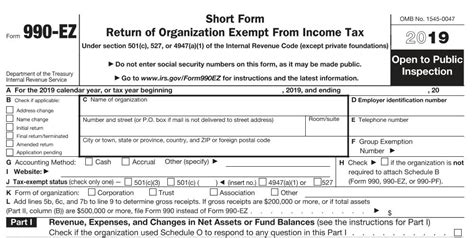 What is Form 990-EZ and Who Qualifies for it? - Foundation Group, Inc.