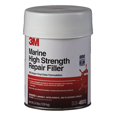 3M 46013 Marine High Strength Repair Filler - Quart - Walmart.com