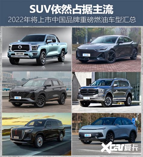 SUV依然占据主流 2022年将上市中国品牌重磅燃油车型盘点_车市快报_红车网