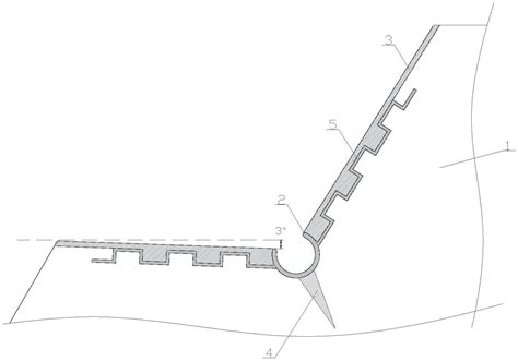 一种露天矿排土场的防滑坡结构及其施工方法与流程