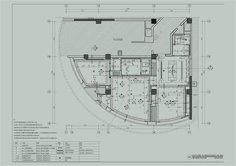行政服务中心展厅办公楼全套CAD施工图及效果图免费下载 - 易图网