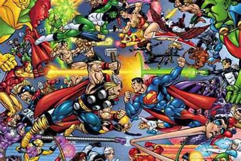 原来漫威和DC有这么多撞脸的超级英雄？|超级英雄|漫威|钢骨_新浪新闻