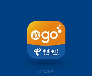 中国电信全新品牌“欢go”logo - LOGO世界