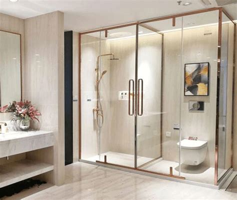 高级奢华氛围感强!恒洁淋浴房细节设计到位，质感好-淋浴房资讯-设计中国