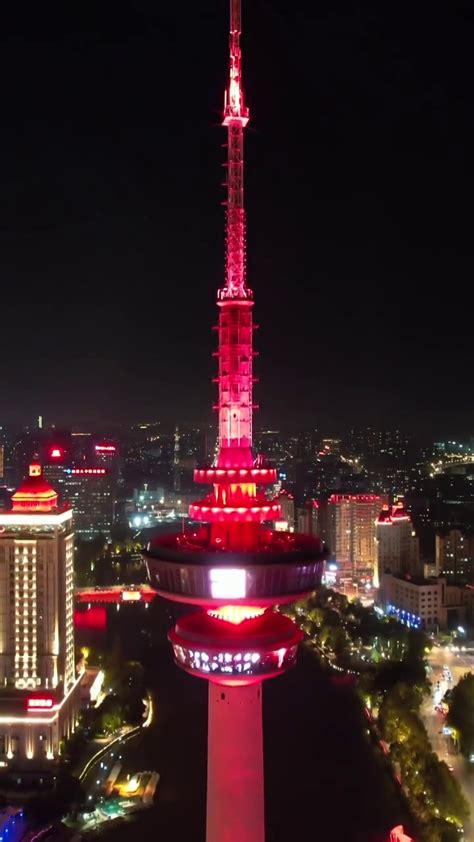 办公模版下载工具-珠江新城广州塔城市黄昏摄影图片下载-Flash中心