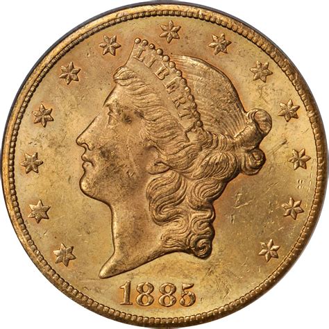 Value of 1885-CC $20 Liberty Double Eagle | Sell Rare Coins