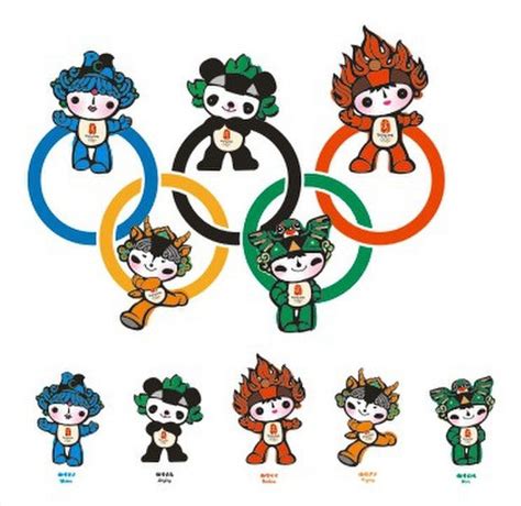 奥运五福娃名字 奥运会的5个福娃_华夏智能网