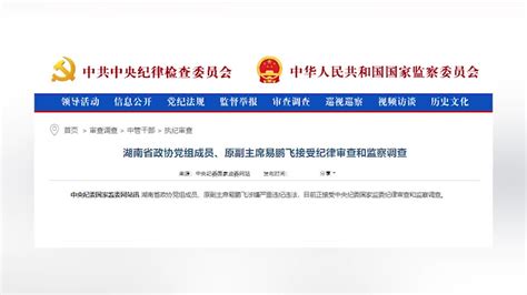 湖南省委组织部副部长常世雄被查_ 视频中国
