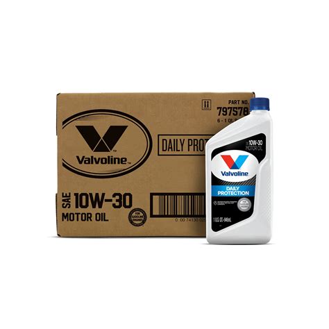 Valvoline 10W-30 Conventional Motor Oil - 1qt (Case of 6) (797578-6PK ...