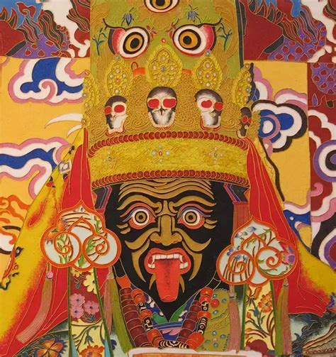 女财神藏地女神扎基拉姆图片