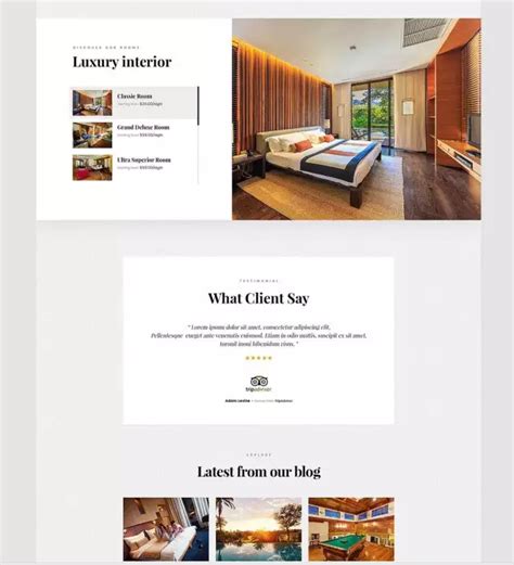高端酒店网站UI设计案例分析-上海艾艺