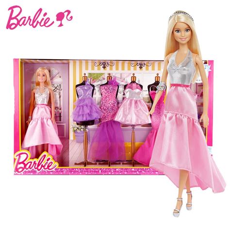芭比丹路换装洋娃娃大号礼盒套装超大儿童女孩玩具仿真公主单个布-阿里巴巴