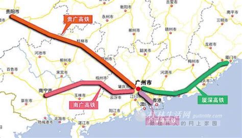贵广高铁一条让桂林成为交通枢纽的铁路 - 数据 -桂林乐居网