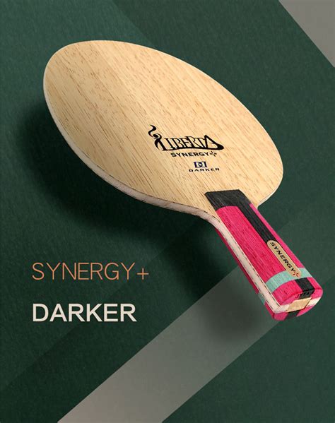 Darker达克 赛纳吉+（SYNERGY+）乒乓球拍底板 超级纤维 刚健有力 ...