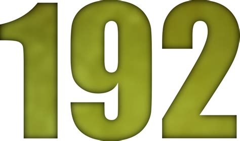 QUE SIGNIFICA EL NÚMERO 192 - Significado de los Números