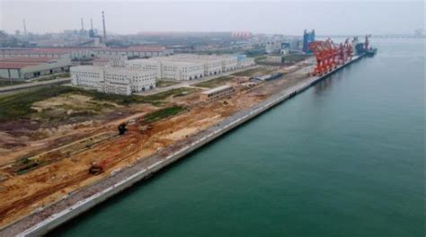 防城港18-22泊位码头工作全景-广西交通设计集团有限公司