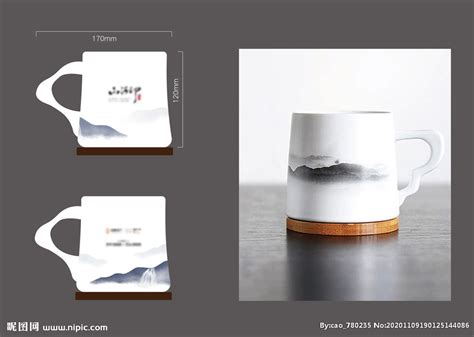 公司活动礼品_定制骨瓷杯子 创意黑陶瓷马克水杯 公司活动广告加logo - 阿里巴巴