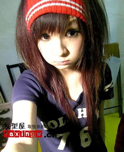 美女头像非主流发型