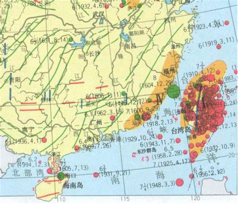 中国主要地震带及历史震中分布图-高校科技-中国教育和科研计算机网CERNET