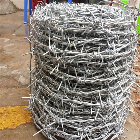 厂家自销定制 金福 金属带刺铁丝网 栅栏 防护防盗铁丝网-阿里巴巴