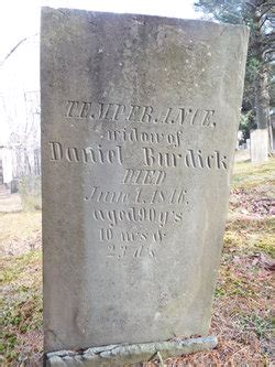 Temperance Hall Burdick (1755-1846) - Find a Grave Memorial