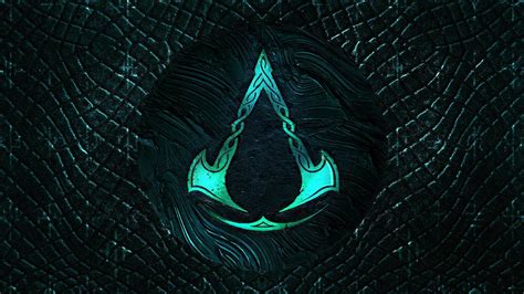 logo《刺客信条 英灵殿 Assassin Creed Valhalla》4K游戏高清壁纸_图片编号324673-壁纸网