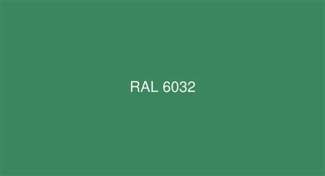 RAL Signal green [RAL 6032] Color in RAL Classic chart