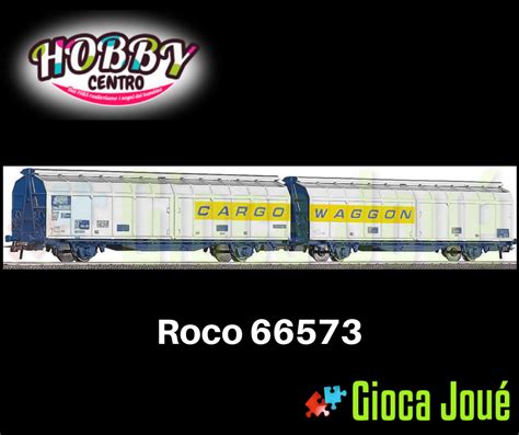 Roco 66573 - Carro a parete scorrevole a doppia unità della DB