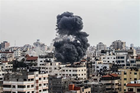 加沙冲突升级 巴以交火猛烈硝烟四起