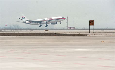 合肥新桥国际机场成功试飞空客A330- 中国日报网