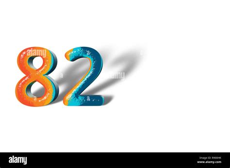 82 número Logo icono — Vector de stock © brainbistro #131808592