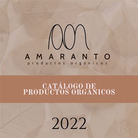 Catálogo Amaranto 2022