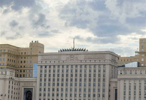 Moscow, Russia - 07.09.2023 - Third house of ministry of defense ...