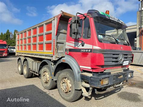 Mercedes Benz 3544 8x4 kipper tipper from Netherlands for sale at ...