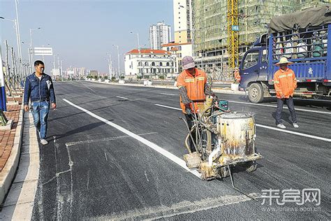 翠屏东路即将完工 预计20日开放通行 - 来宾网 - 来宾日报社主办