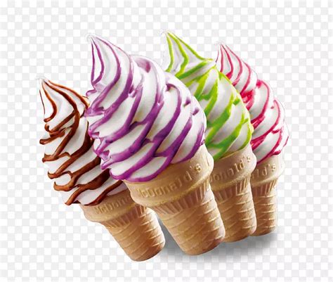 麦当劳香草冰淇淋蛋卷汉堡包圣代PNG图片素材下载_图片编号420903-PNG素材网