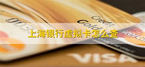 上海银行虚拟卡怎么查 - 财梯网